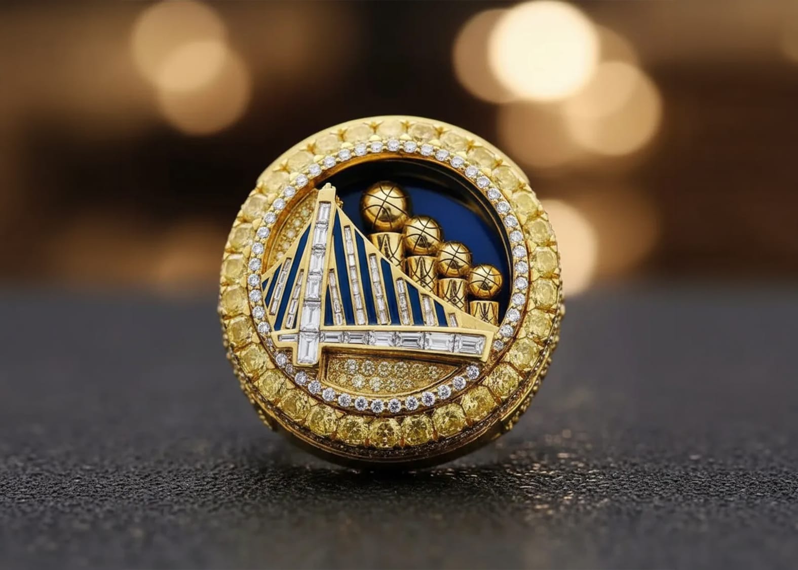 STEPH CURRY CHAMPIONS RINGπππππππ